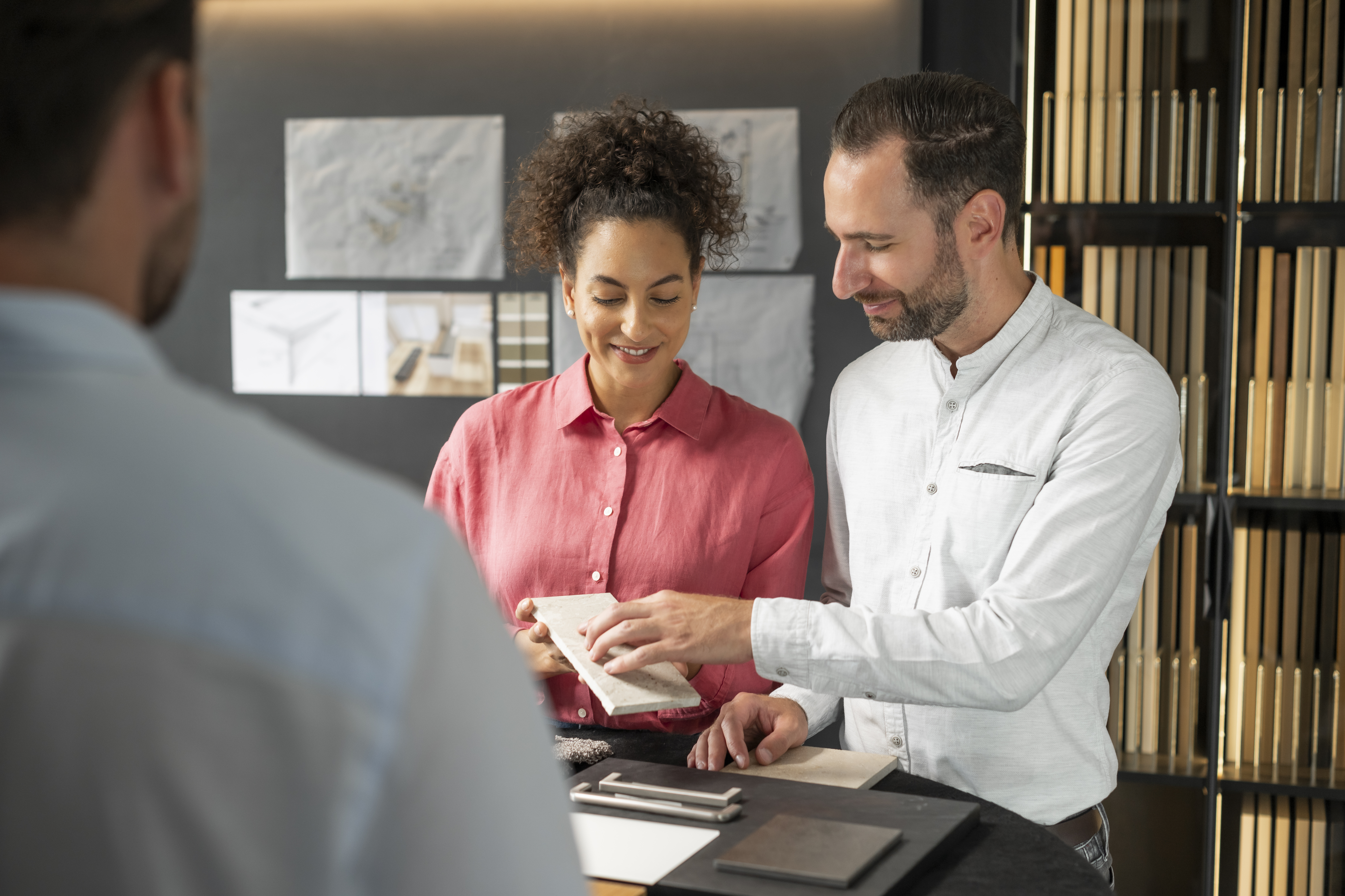 Beratungsgespräch Küchenkauf Menschen