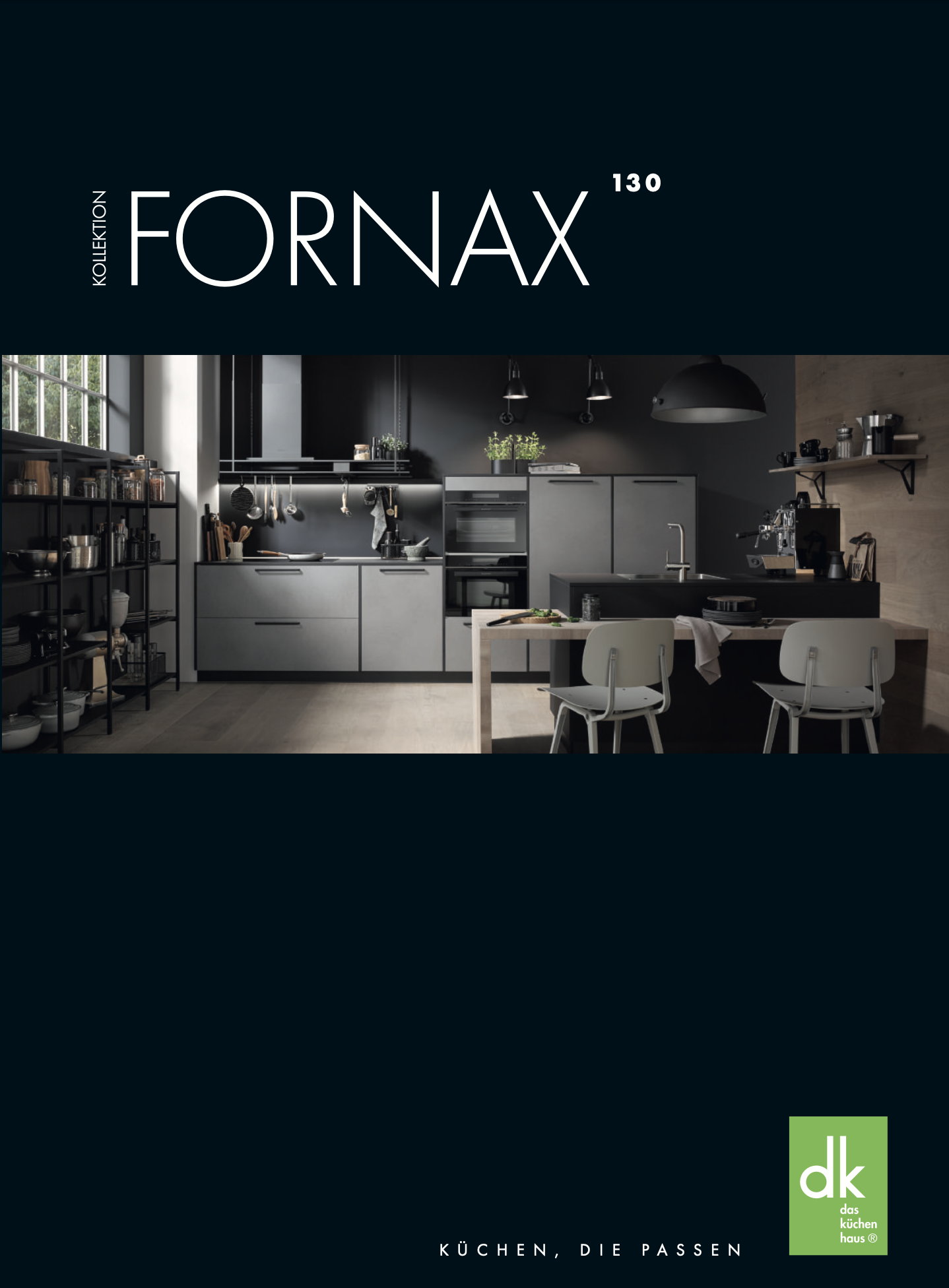 Katalogtitel Häcker concept130 dk Kollektion FORNAX 130