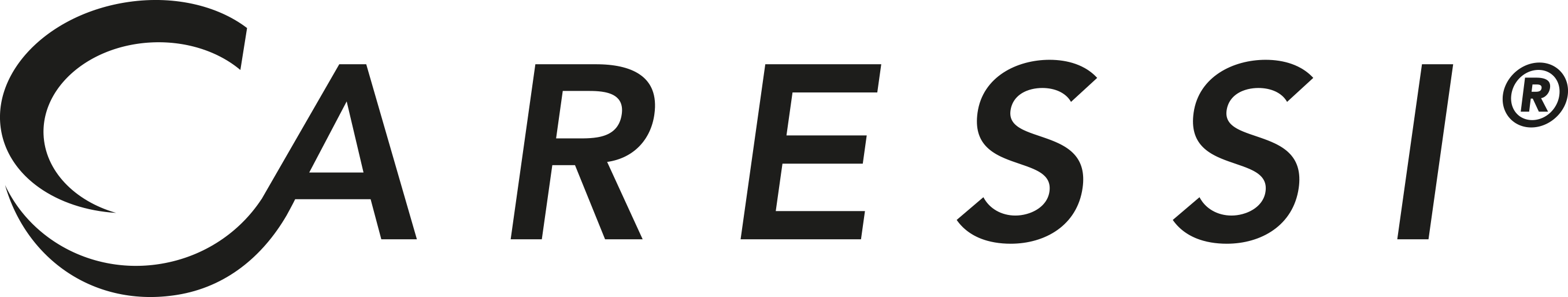 Logo Caressi schwarz PNG